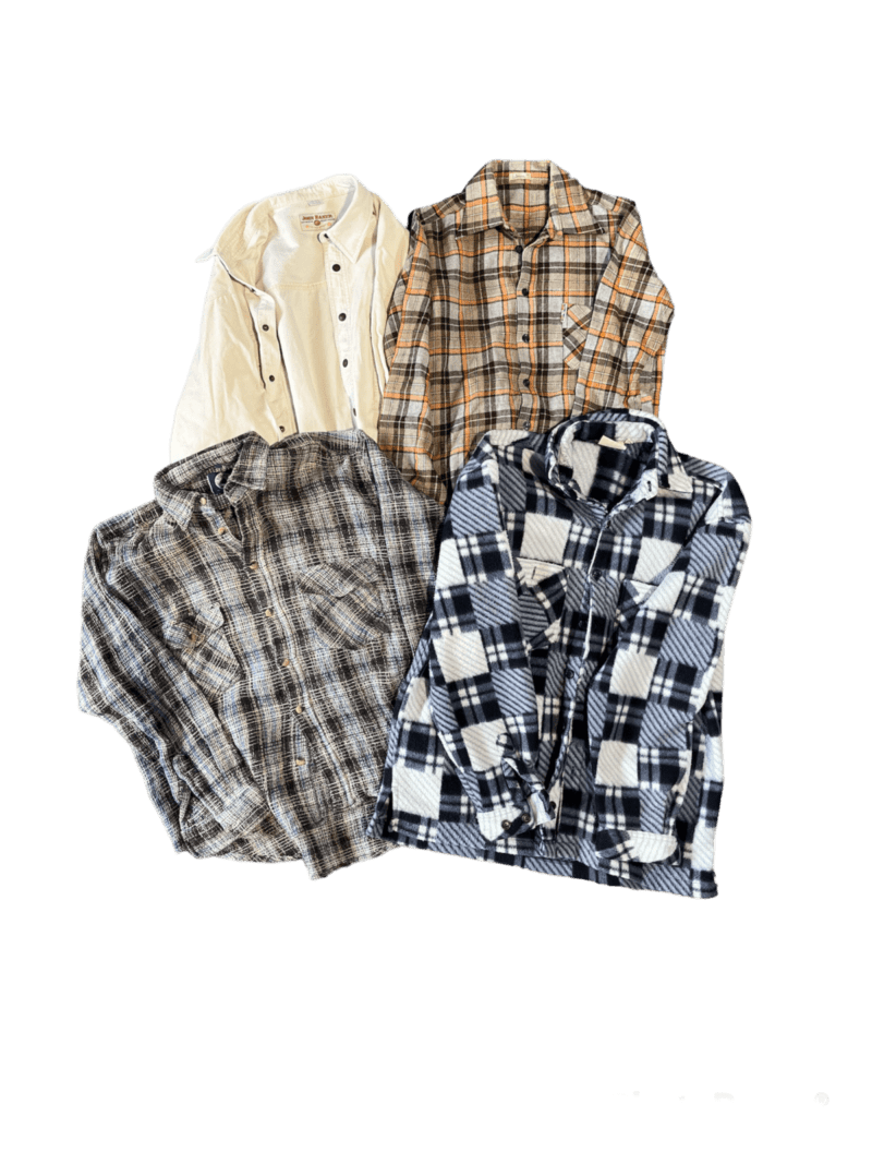 CORDUROY FLANNEL QUILTED SHIRTS