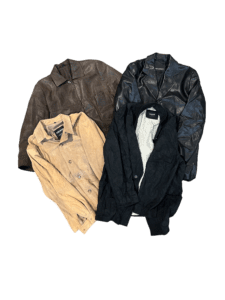 MENS LEATHER SUEDE TRENCH AND BLAZERS