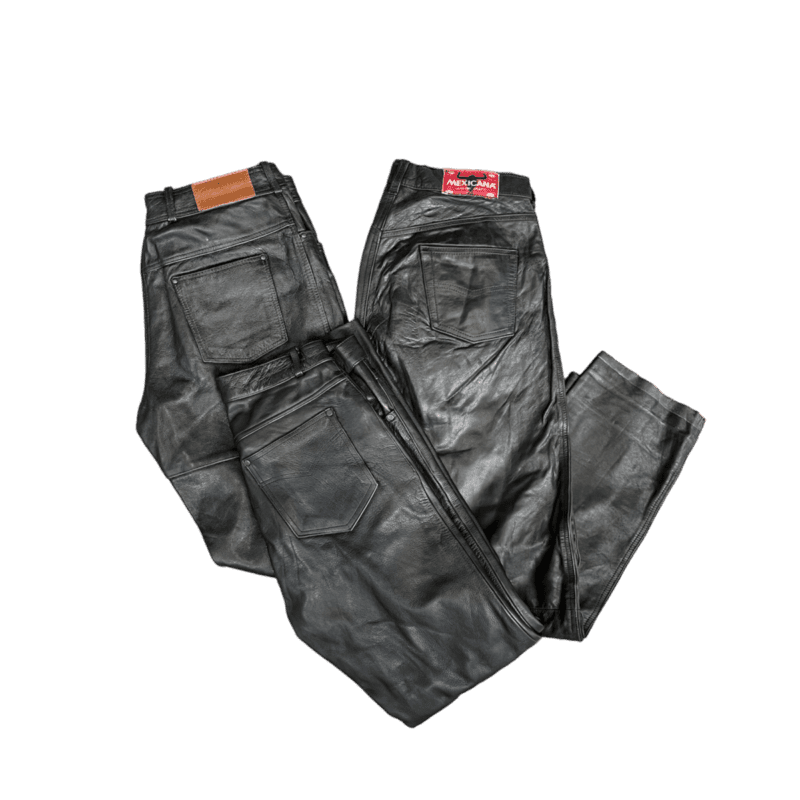 MENS LEATHER TROUSERS