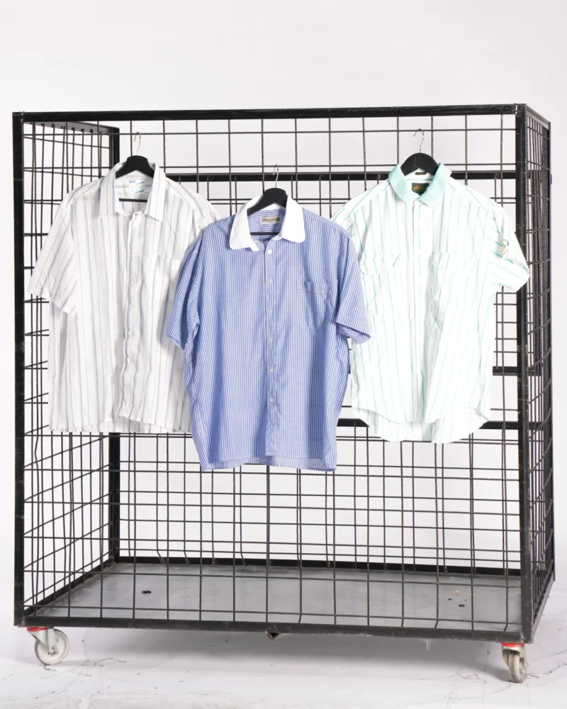 MEN'S SHORT SLEEVE STRIPED SHIRTS