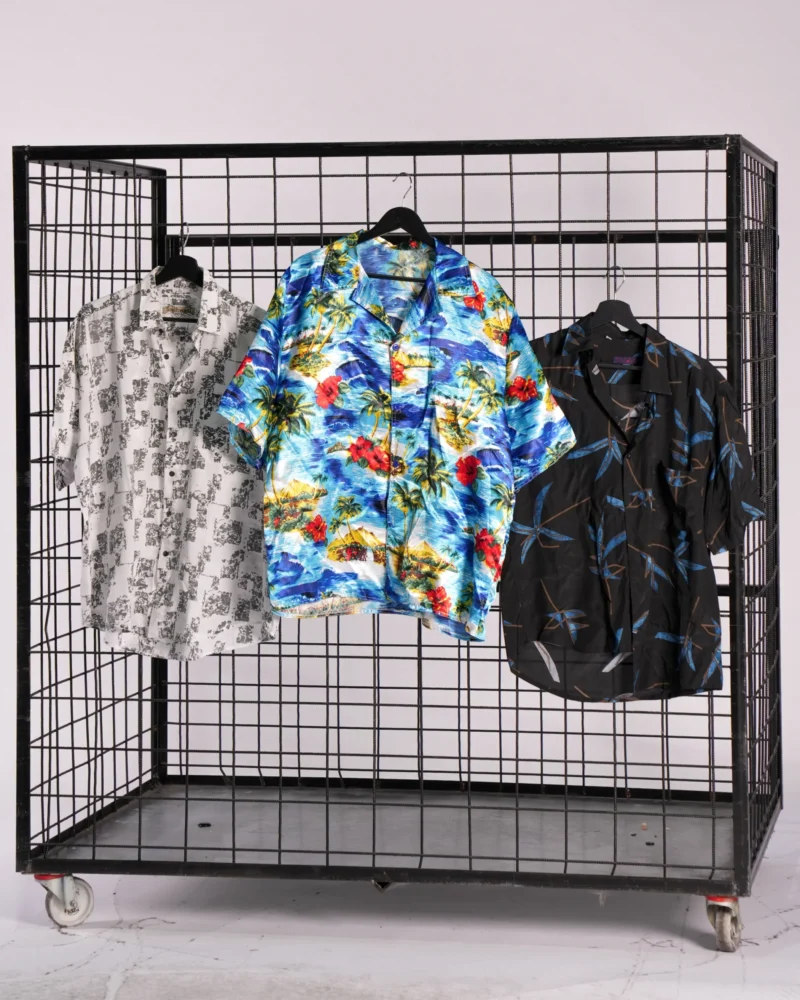 MEN'S SHORT SLEEVE 90'S SHIRTS ( HAWAIIAN, SILK, PRINTED)