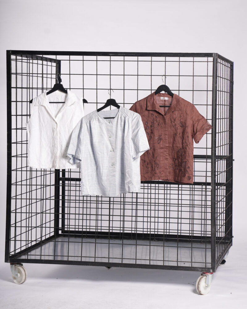 WOMEN'S SHORT SLEEVE PLAIN SHIRTS