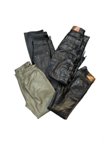 WOMENS LEATHER TROUSERS