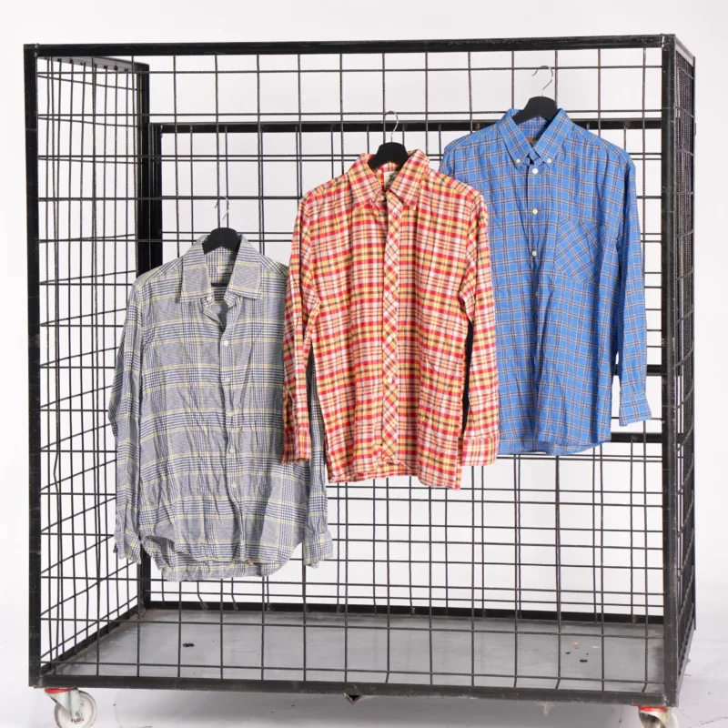 MEN'S LONG SLEEVE CHECKERED SHIRTS