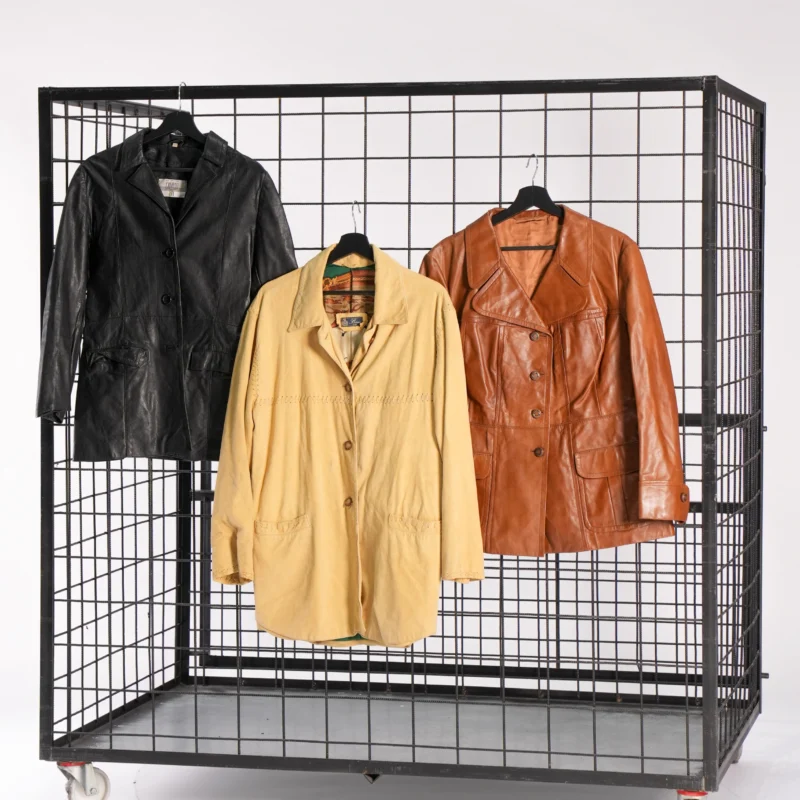 WOMEN'S Y2K LEATHER + SUEDE BLAZERS