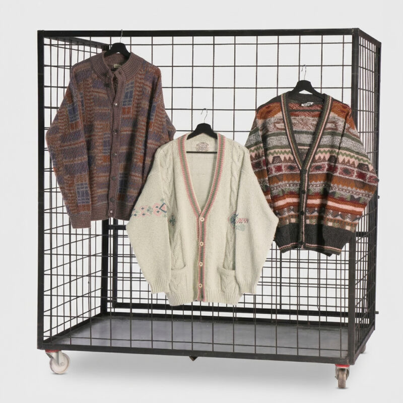 MEN'S HEAVY COLOURED CARDIGAN