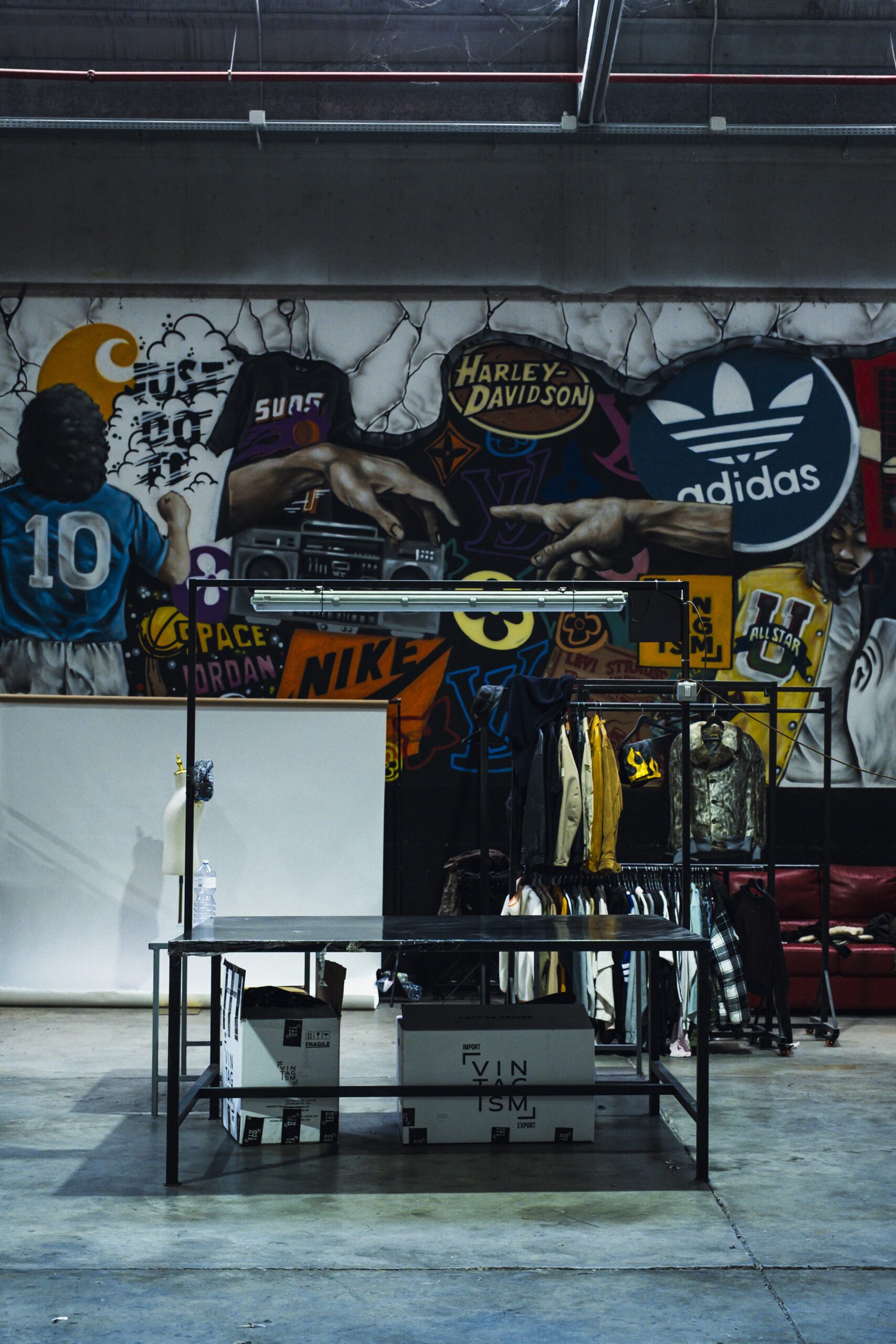 Vintage Warehouse Sorting