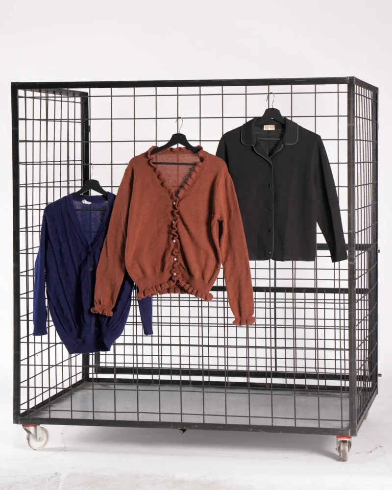 WOMEN'S HEAVY PLAIN CARDIGANS