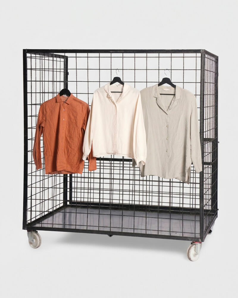 WOMEN'S LONG SLEEVE PLAIN SHIRTS