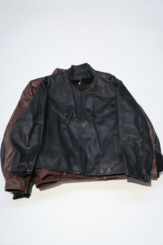 80-90'S MEN'S LEATHER + SUEDE JACKETS