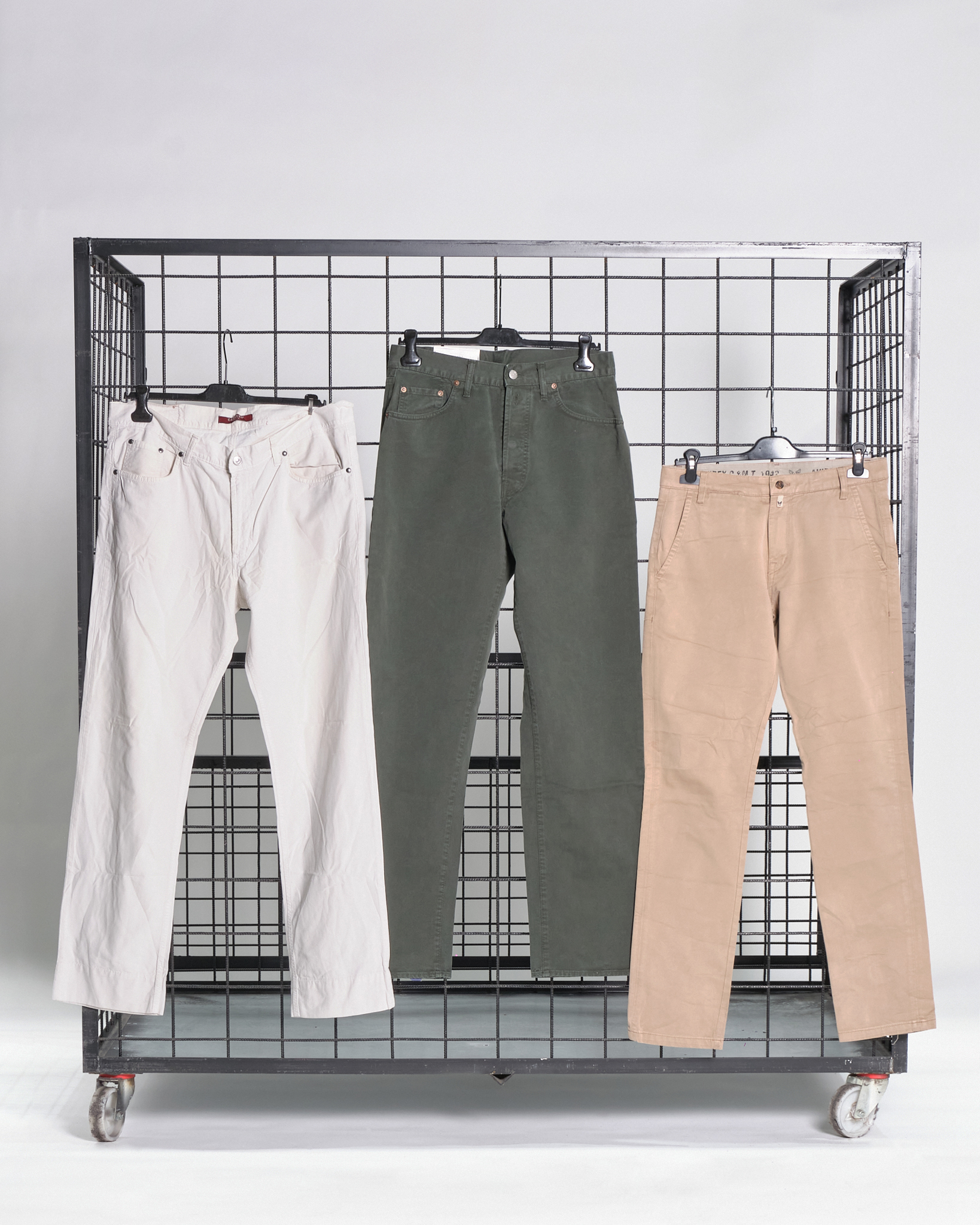 BRANDED MEN'S COTTON TROUSERS