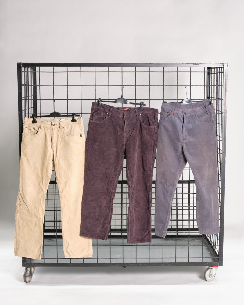 MEN'S BRANDED CORDUROY TROUSERS